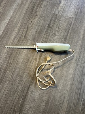 General Electric Vintage Carving Slicing Knife Electric D1EK15 Tested & Works