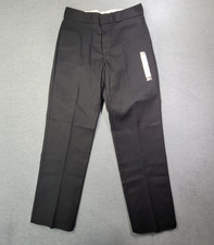 Dickies Pants Mens 34x32 Black 874 Original Fit Work Pant Straight Leg Logo NWT