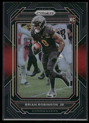 #PB-23 Brian Robinson Jr. 2022 Panini Chronicles #/99 Prizm Black Red