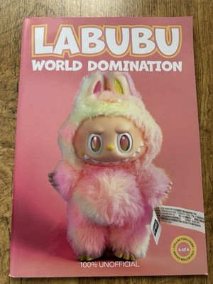 Labubu World Domination Up Close Magazine Full Page Poster 2025 4/4 Cover New UK