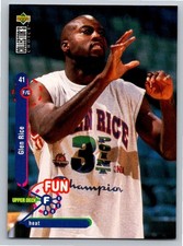 1995-96 Upper Deck Collector's Choice - Fun Facts Glen Rice #179 Basketball Card