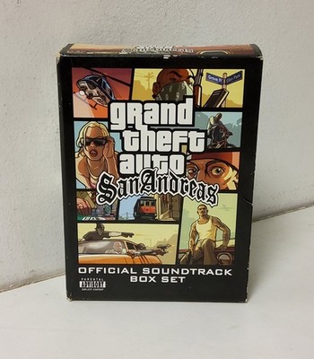 Grand Theft Auto - San Andreas: Official Soundtrack CD Boxset (L2)