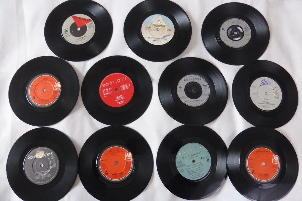 Lot: 15 X 7"  AOR Vinyl - FOREIGNER/MEAT LOAF/EUROPE/BON-JOVI/B ADAMS - Image 3 of 4