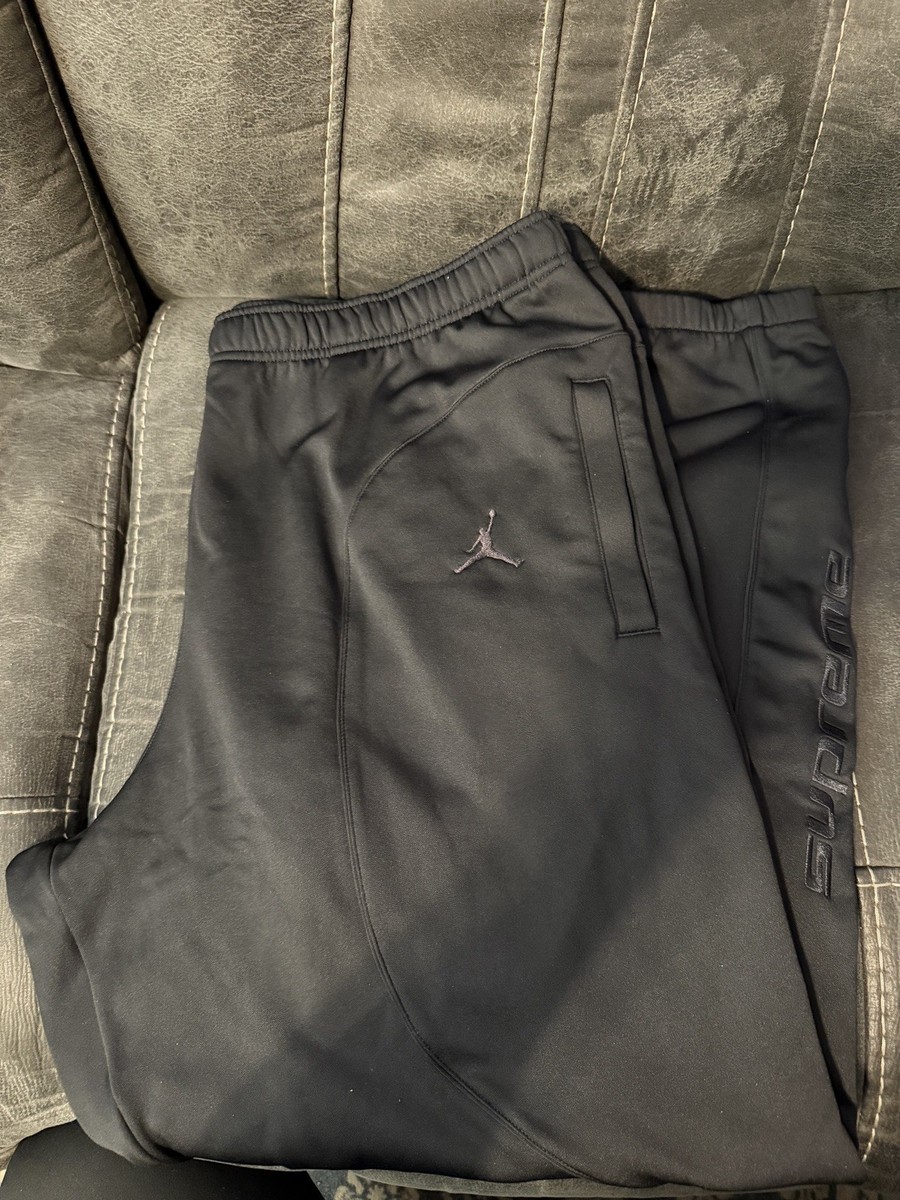 Supreme Tricot Track Pant 【XL】Black Supreme® / Jordan® Tricot Track Pants (Black) – Urban Street