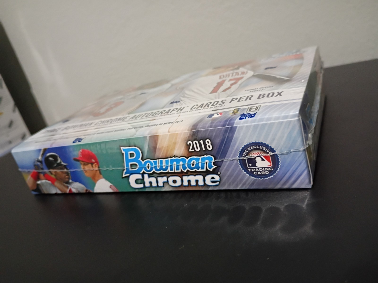 2018 BOWMAN CHROME BASEBALL HTA CHOICE MY LAST HOBBY BOX 3 AUTOS OHTANI ?NR view 3