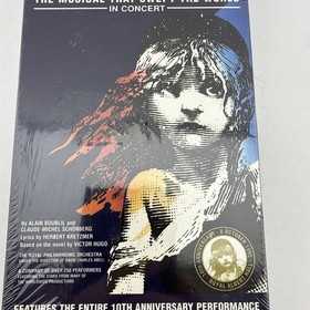 Les Miserables The Dream Cast In Concert VHS 1995 Factory Sealed