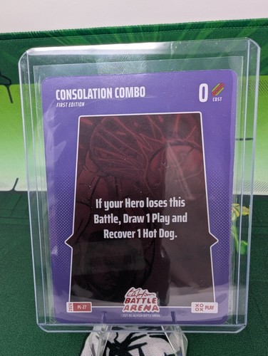 2026 Bo Jackson Battle Arena Consolation Combo PL-27 Play Card GRIFFEY