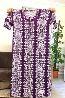 knee length dresses for ladies Plus Size Empire Waist Chiffon Maxi Dress with Long Lantern Sleeves –  Ever-Pretty Plus main image 0