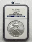 2010 Silver Eagle NGC MS69 Early Releases