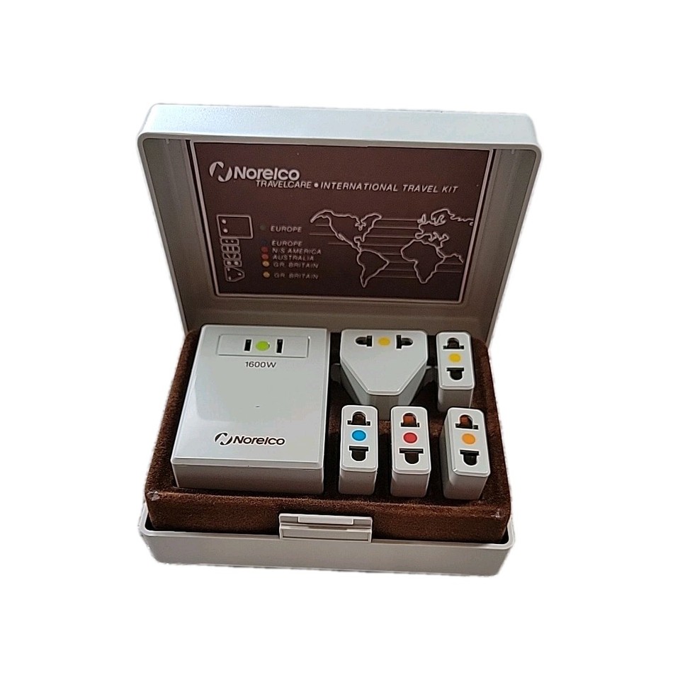 NORELCO International Power Travel Kit Convertisseurs / Adaptateurs de