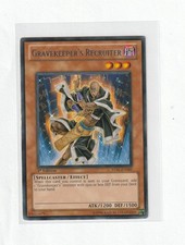 Gravekeeper's Recruiter Rare Starstrike Blast STBL-EN085 NM