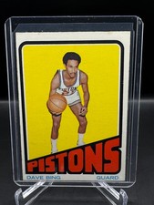 1972-73 TOPPS! DAVE BING! DETROIT PISTONS! #35 EX-EXMINT!