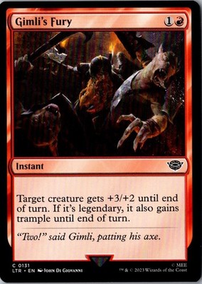 2023 MTG The Lord of the Rings: Tales of Middle-earth Gimli's Fury