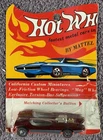 Redline Hot Wheels Splittin' Image RED 1968 Cut Blister Pack Diecast Car