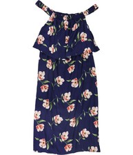 Olivia Pratt Womens Off The Shoulder Midi Dress, Blue, Large