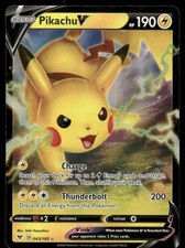 Pokemon Tcg Pikachu V #43 Pokemon Vivid Voltage NM
