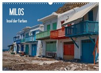 "Calendar 2027 · US Version · Milos, Island Of Colors (Wall Calendar 2027 17\" × 1"