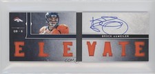 2012 Playbook Rookie Materials Red Foil Signatures 24/99 Brock Osweiler Auto 0a1