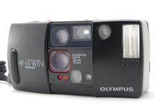 Tested MINT Olympus AF-1 TWIN 35mm 70mm Quartz Date Compact Film Camera JAPAN