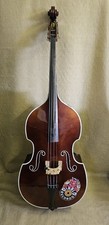 Upright Double Bass 3/4 Size Made in Czechoslovakia