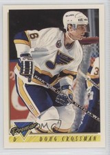 1993-94 Topps Premier Doug Crossman #159 0c4