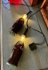 COCA COLA CHRISTMAS STRING LIGHTS WITH BOTTLES AND VENDING MACHINES