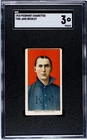 1909-11 T206 - Jake Beckley Piedmont Back (RC) - SGC 3 VG Very Good - Clean Card