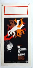 cm.33x70-UN CADAVERE DI TROPPO-MASSARI-BLIER-GIALLO FRANCIA-N67-21
