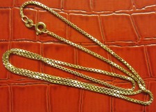 Glieder Kette 585 Gold - Panzer - Venezianer Kette gegliedert - sehr schön