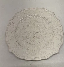 Pier 1 CHATEAU CLAIR 8 1/2" White Salad Plate