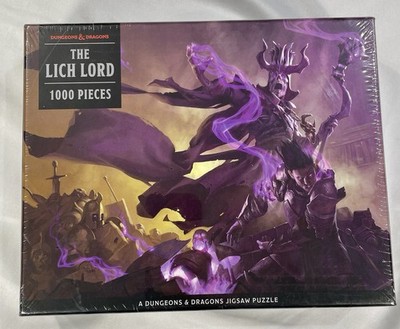 Clarkson Potter Puzzle D&D - The Lich Lord (1000 Pieces) Sealed