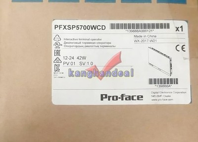 ONE NEW PRO-FACE TOUCH SCREEN PFXSP5700WCD