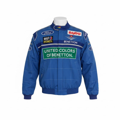 Authentic Sparco Benetton Formula 1 Racing Jacket Not for Race Made in Italy