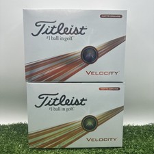 Titleist Velocity Golf Balls Matte Orange 24 Pack 2 Dozen