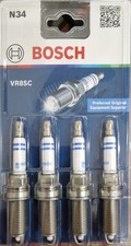 Bosch 0242129800 Spark Plugs VR8SC N34 (PACK OF 4)