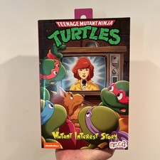 Neca Ultimate Cartoon April O Neil Mutant Interest Story
