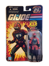 GI Joe 25th Anniversary Foil Cobra Enemy H.I.S.S. Tank Driver MOSC Hasbro 2007