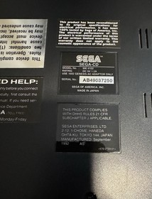 Sega Genesis & Sega CD Bundle w 30 Games, Three Controllers, Manuals, WORKING