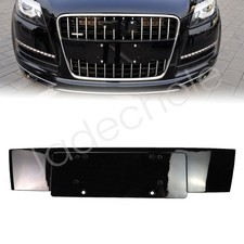 Front Bumper Grille License Plate Holder G Fits Audi Q7 2007-15 4l0807285a