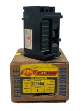 FPE 2230BA Federal Pacific 30 Amp 2 Pole Circuit Breaker 2230 Type NES 240V