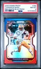 2020 Panini Prizm Football Red White and Blue Prizm Thaddeus Moss #386 PSA 9