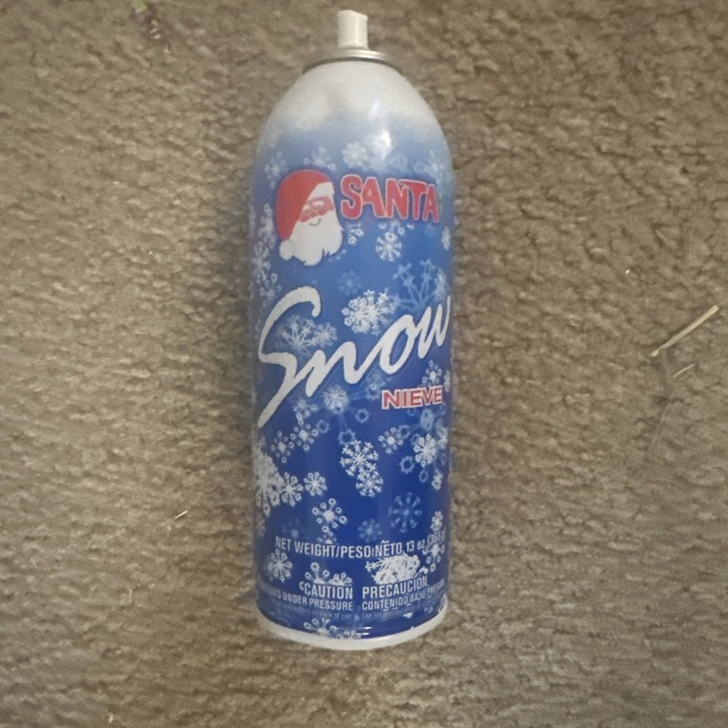 Santa Snow Nieve Snow Spray
