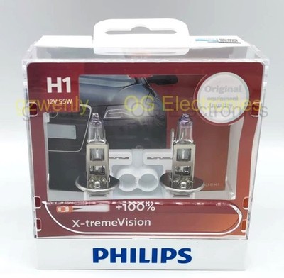 Philips H1 12258XV  X-treme Vision +100% light 3350k car Headlight fog light