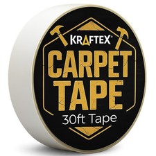 Double-Sided Carpet Tape for Area Rugs, 10 Yards x 0.725in. Rug Tape Hardwood...