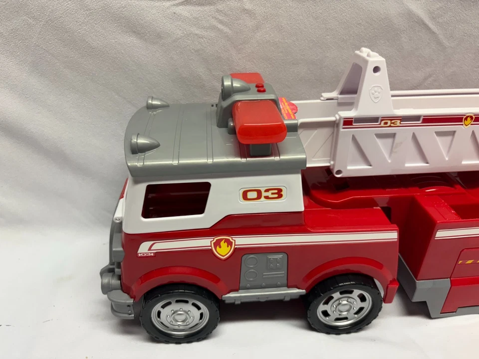 Paw Patrol #03 fire engine truck with sounds & lights 25" x 7" x 10" #16752 - Image 2 of 4