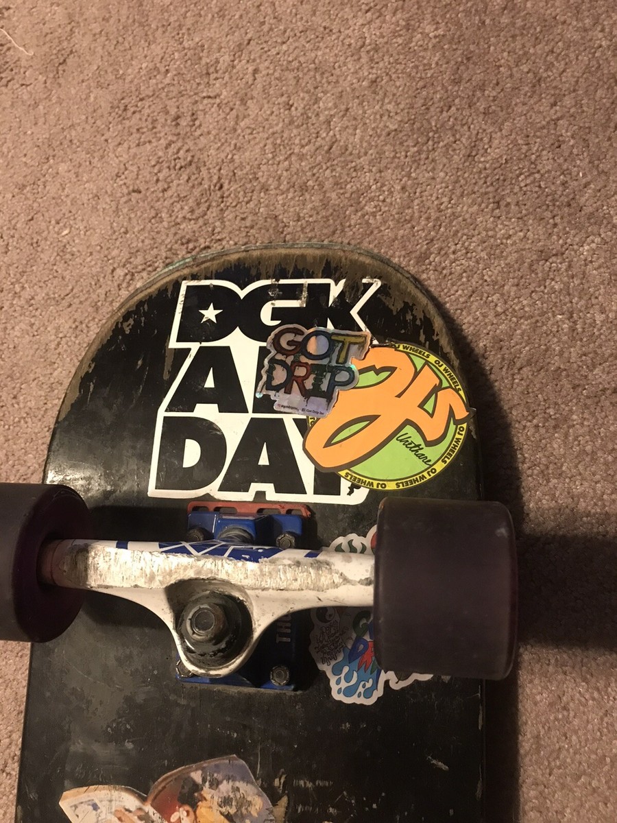 HUF Pulp Fiction 25 th Anniversary Edition Custom Skateboard | eBay