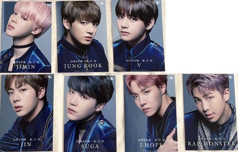 BTS Blood Sweat & Tears Japan CD STANDARD A B C ver. UNIVERSAL UMS