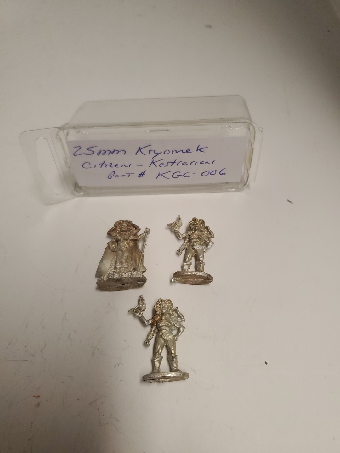 Kryomek Miniatures Citizens Kestrarians KGC-006 25mm  RPG Open Pack