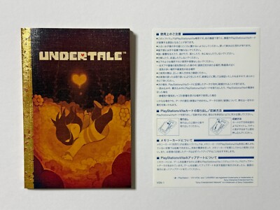 UNDERTALE - PSVita (ストーリーブックレット 同梱) z2zed1b PS VITA UNdertale w/Booklet Sony Playstation Fangames RPG Game