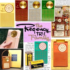 World's first transistor radio Regency TR-1 book full of facts color photos